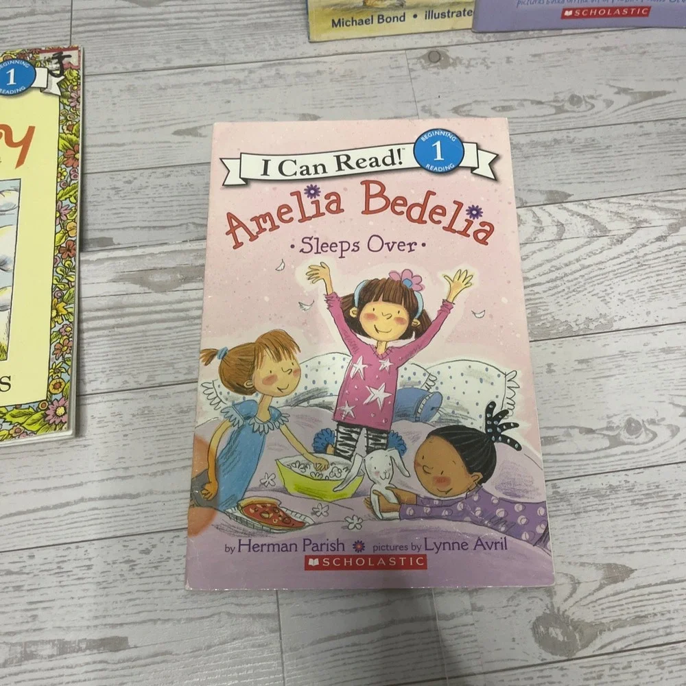 I Can Read Level 1 Book Lot Amelia Bedelia Paddington Fancy Nancy Penny 4 Books